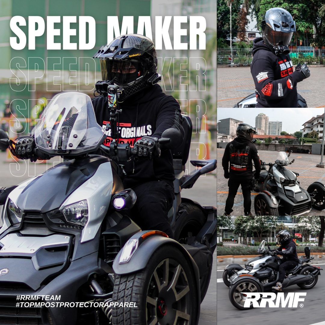 Hoodie RRMF Speed Maker Black Protector Set