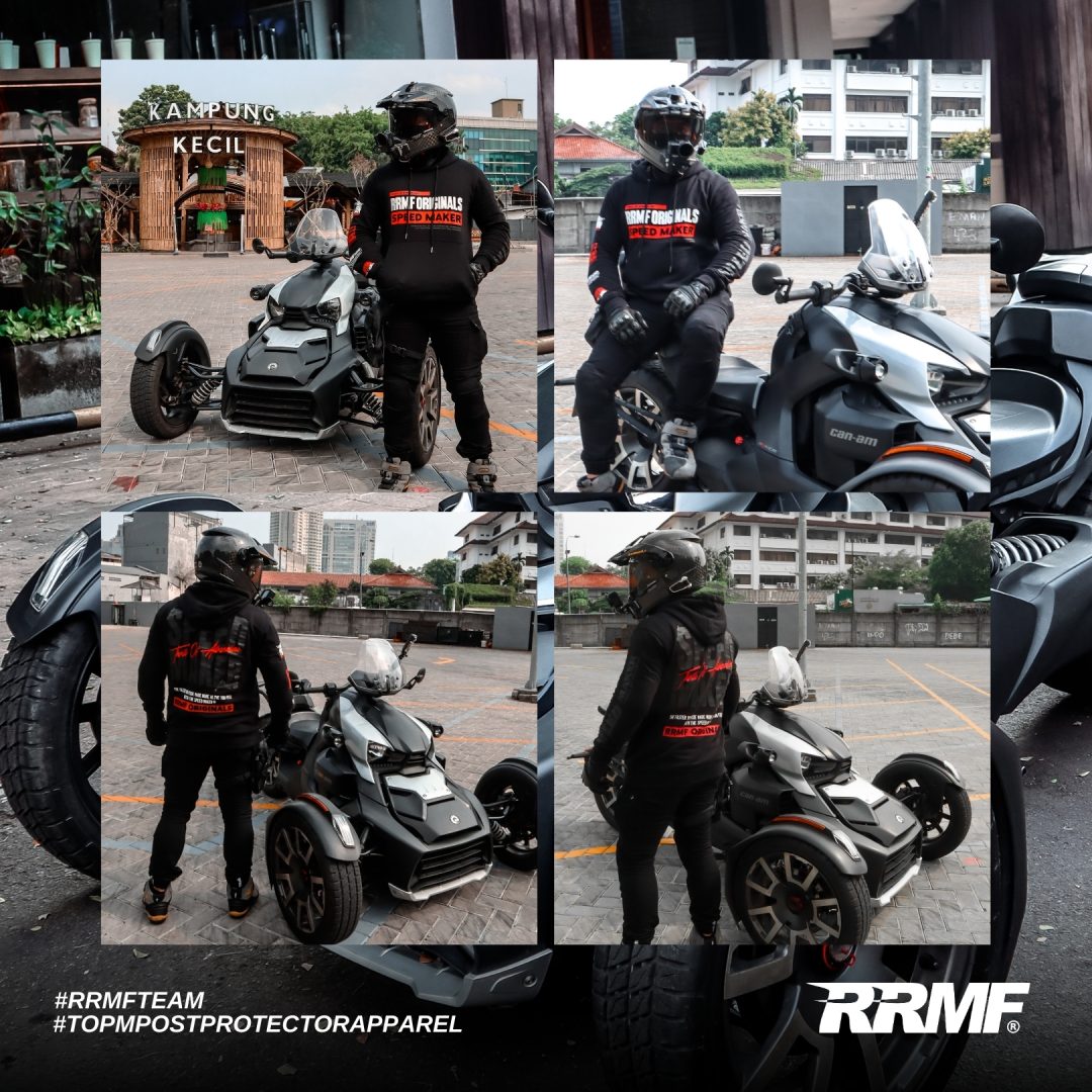 Hoodie RRMF Speed Maker Black Protector Set