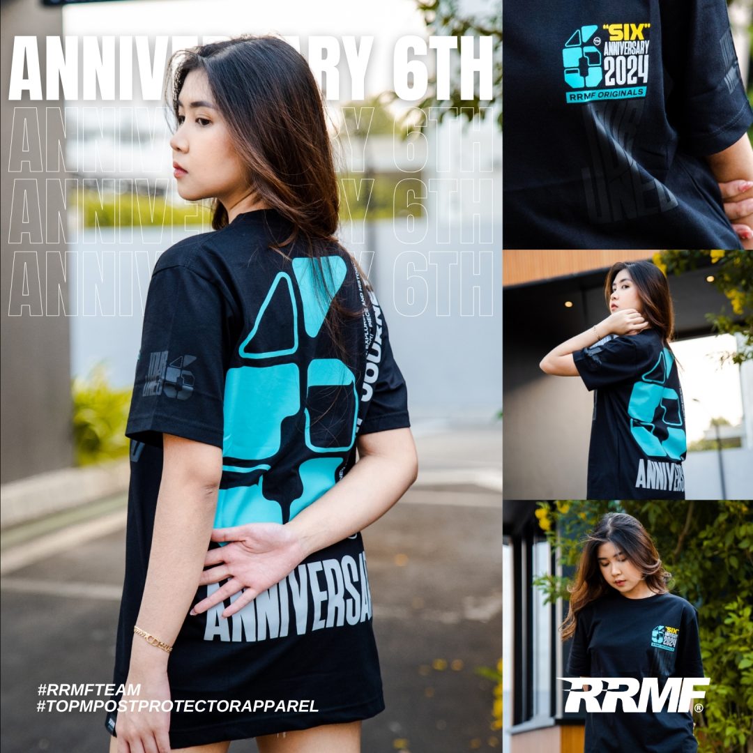 T-Shirt RRMF Anniversary 6th