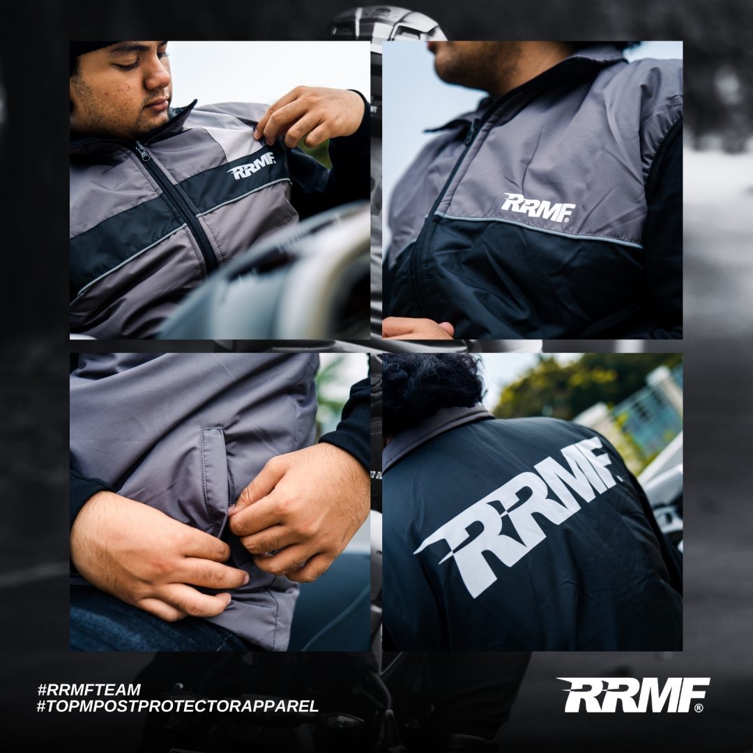 Vest RRMF Reversible Black Grey