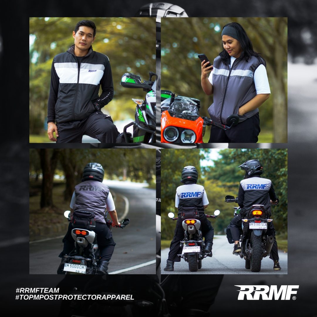 Vest RRMF Reversible Black White